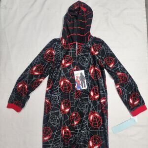 Spider-Man kids onesies 12/14 boys Large with hoodie